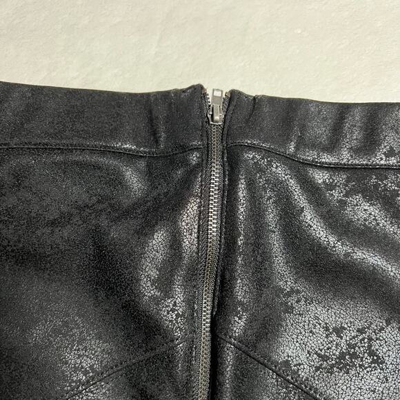 Romeo & Juliet Couture Pull On Coated Ponte Skinny Pants Size Small Rocker - Picture 6 of 10